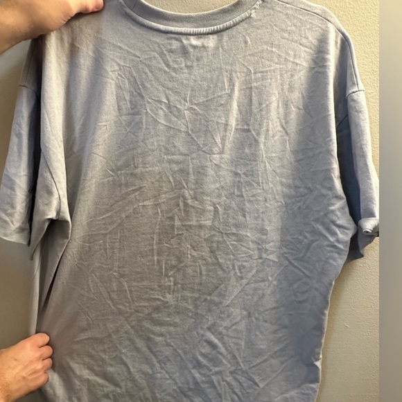 BABY BLUE WHITE FOX T-SHIRT - Picture 2 of 2